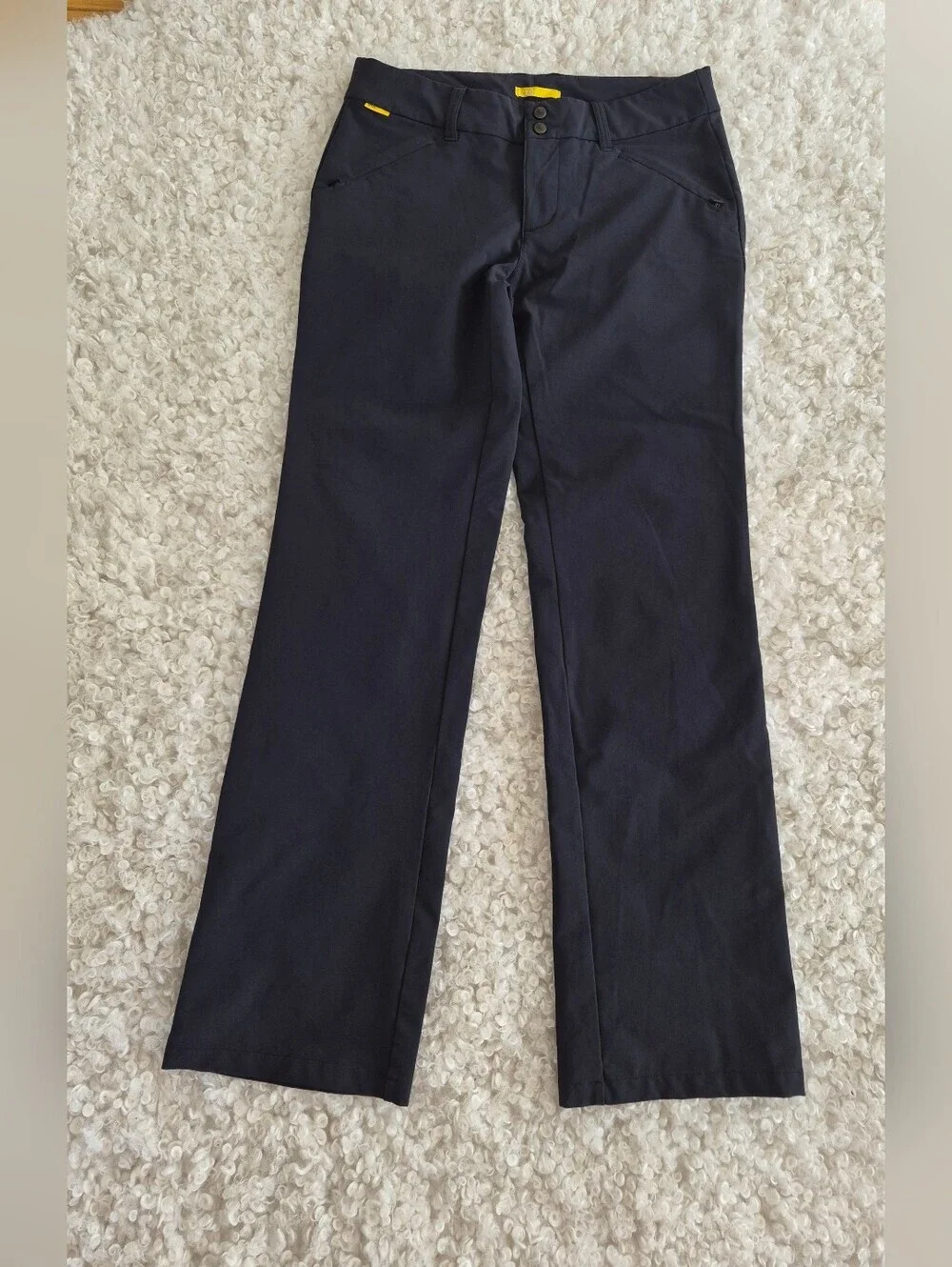 Lole Pants Womens Black Tech Performance Wear UPF 50+ Hiking Gorpcore M Medium 8 - Picture 2 of 15